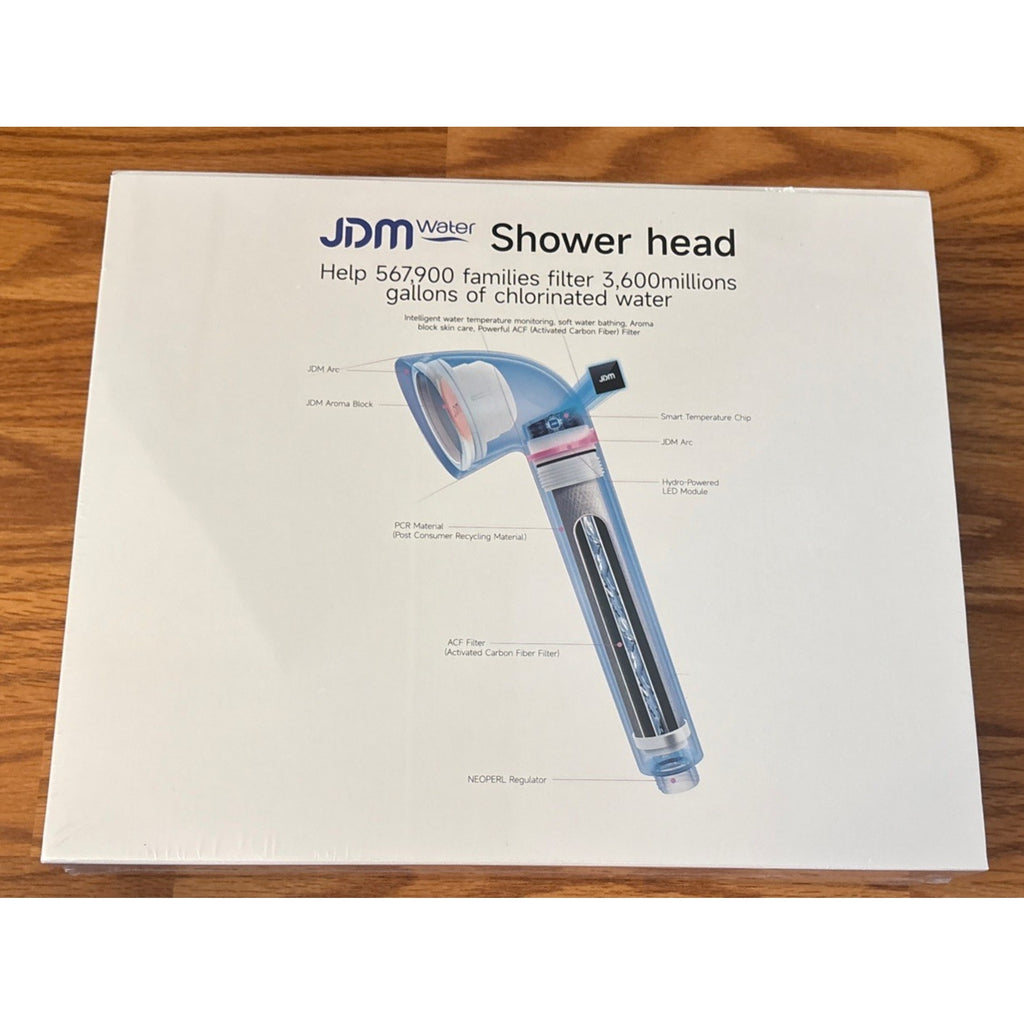JDM Smart Water Aromatherapy Skincare Filtered Shower Head Showerhead New/Sealed