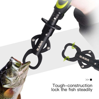 Fish Lip Gripper with 40lb Scale Professional Fishing Tool Lip Grabber Holder