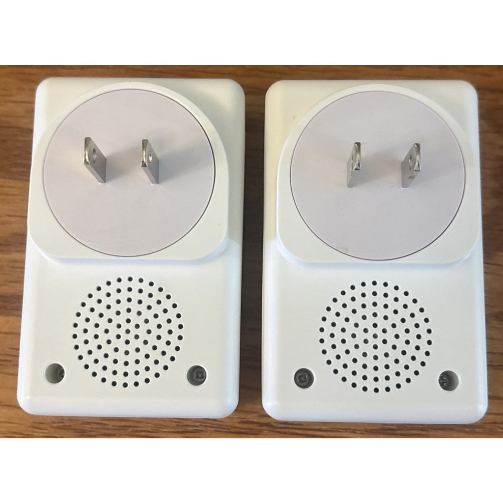 Omeril Weatherproof Wireless Doorbell with 2 Plug-In Receivers 1000ft Range Kit