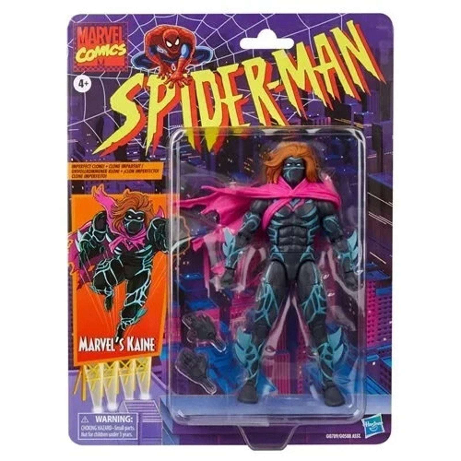 Hasbro Marvel Legends Marvel's Retro Kaine 6" Action Figure G0789 Spider-Man