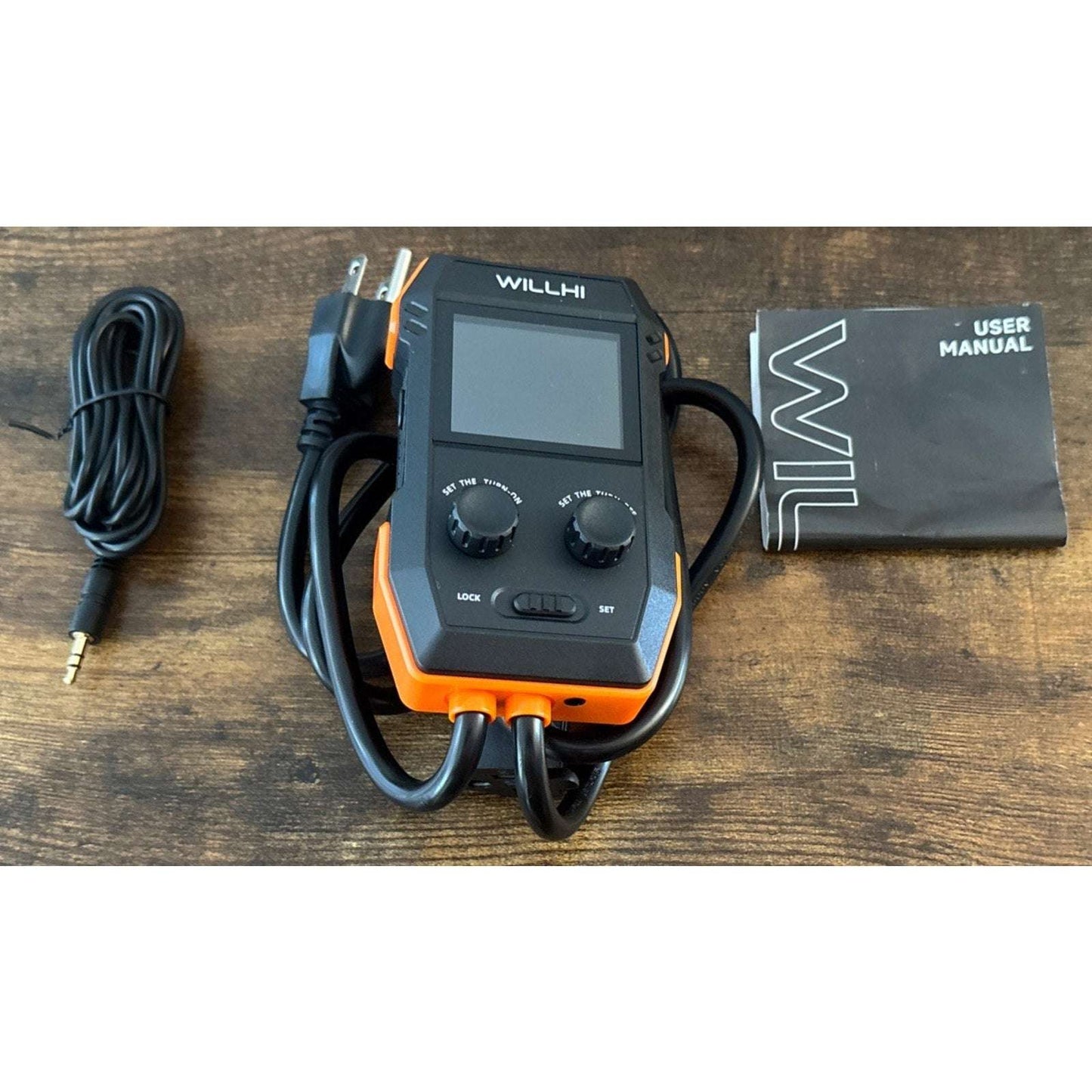 WH2408 Temperature Controller 10A 1200W Digital Thermostat Outlet Plug-In Switch