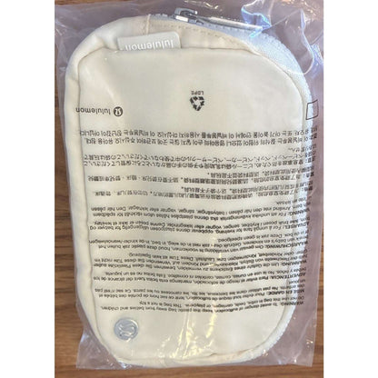 NEW Lululemon Everywhere Wordmark Crossbody Belt Bag 1L Buttercream Waist Pack