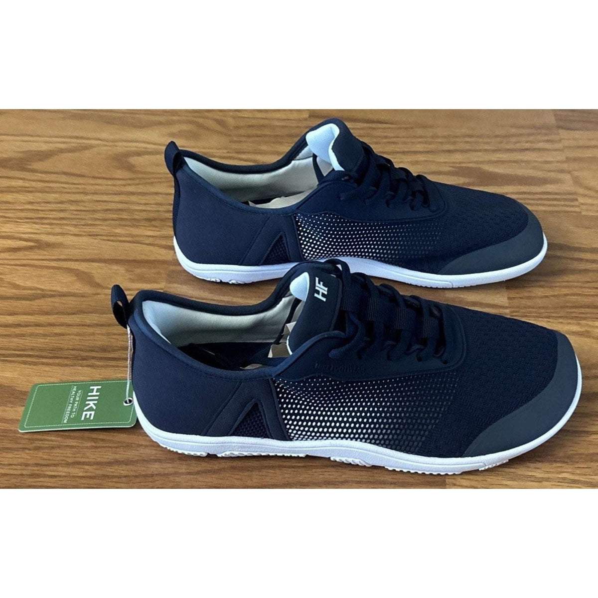 Hike Footwear HF Stride Blue Barefoot Sneakers Unisex Size EU42 W11-11.5 M9-9.5