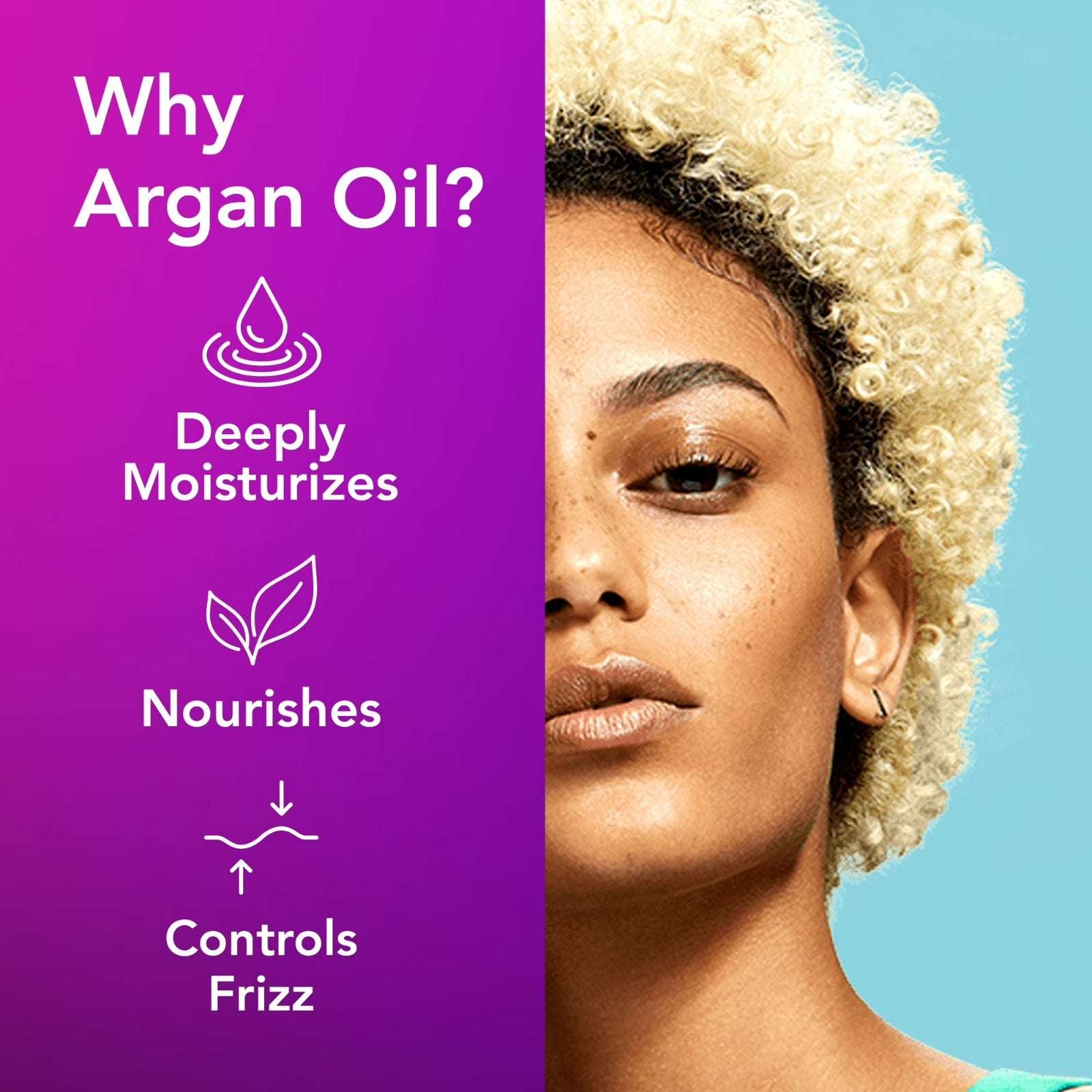 2x Eco Styler Professional Moroccan Argan Oil Styling Hair Gel Maximum Hold 16oz