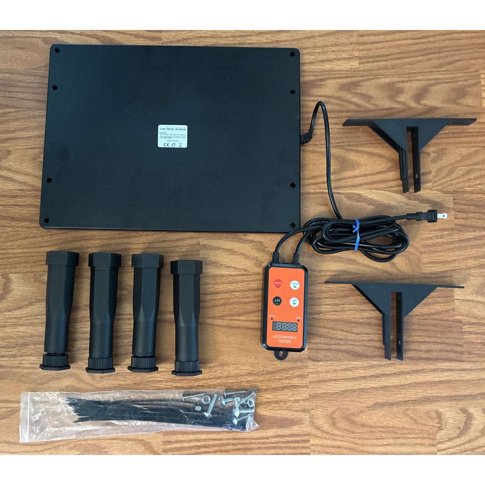 SAFE 120W Chicken Coop Heater & Brooder Radiant Heat w Thermostat & App Control