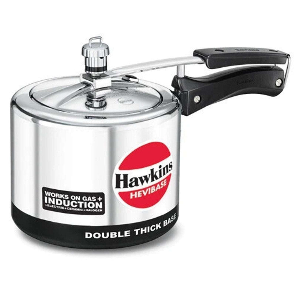 Hawkins HEVIBASE Stainless Steel Tall Pressure Cooker 3 Litre Gas + Induction
