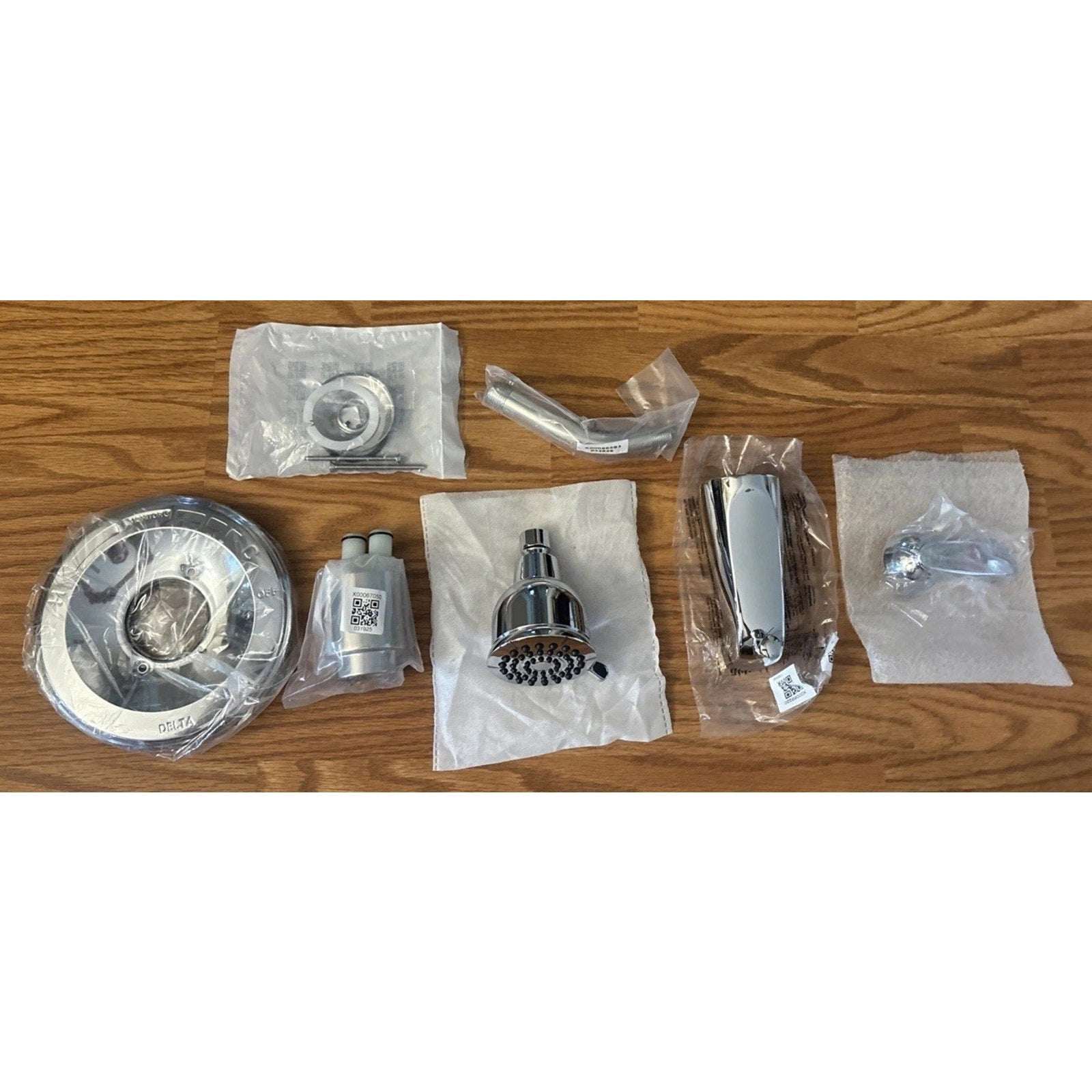 Delta Foundations Monitor 13 Series Tub & Shower Trim BT13410 1-Handle Chrome