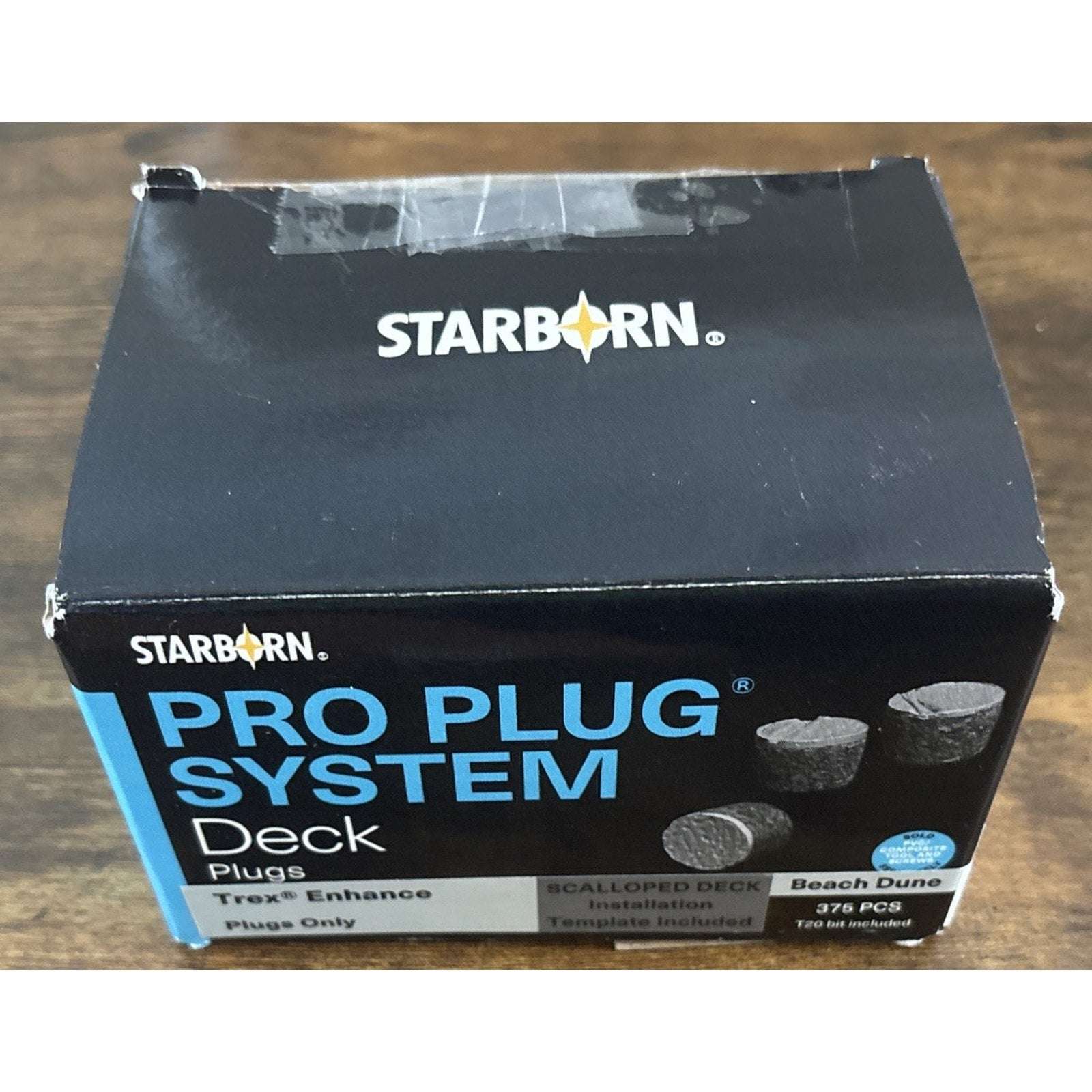 Starborn Industries Pro Plug System Trex Enhance Beach Dune 375 PCS + T20 Bit