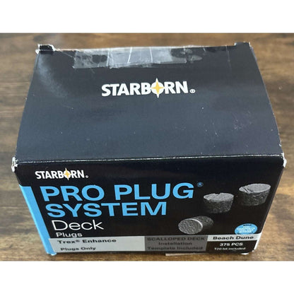 Starborn Industries Pro Plug System Trex Enhance Beach Dune 375 PCS + T20 Bit