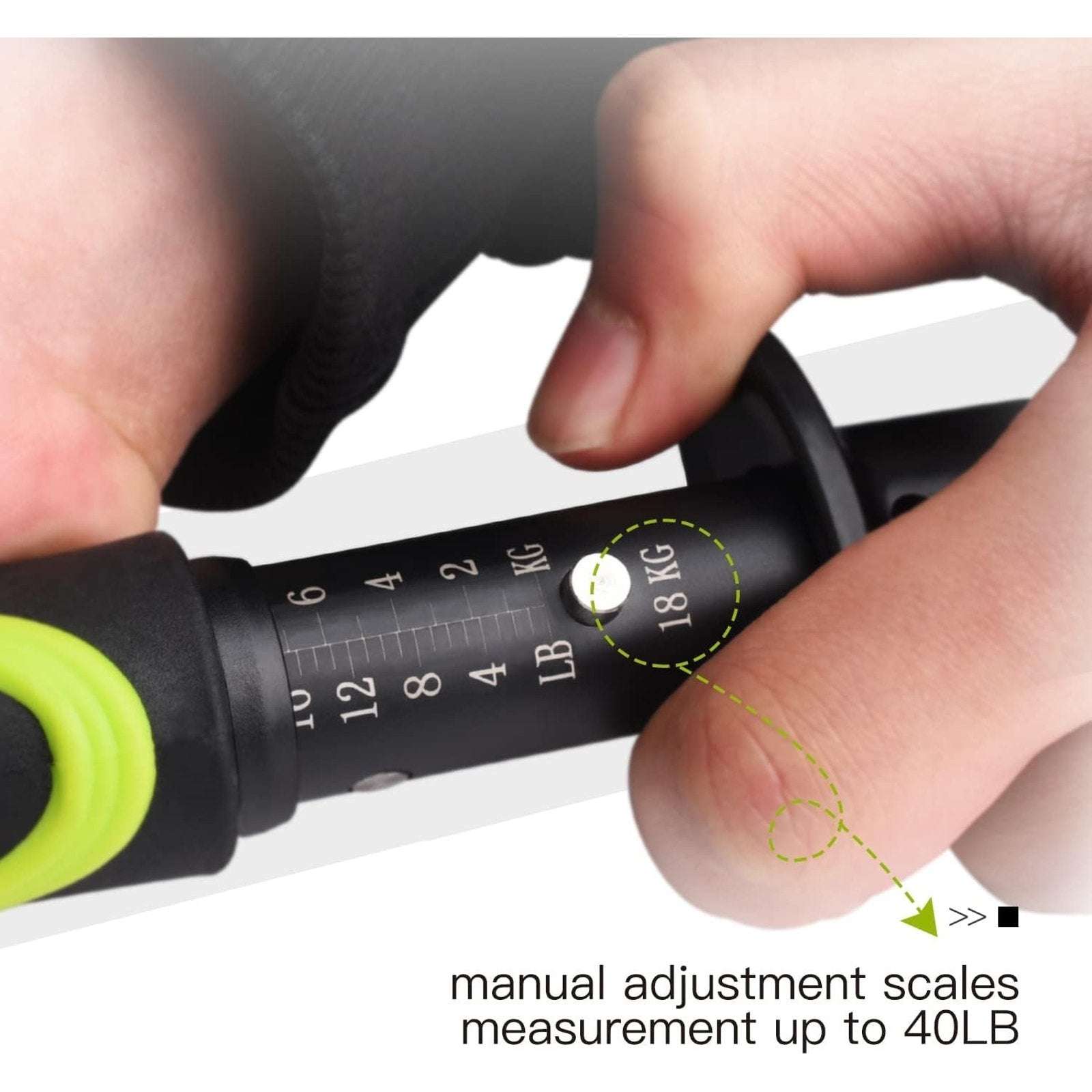 Fish Lip Gripper with 40lb Scale Professional Fishing Tool Lip Grabber Holder