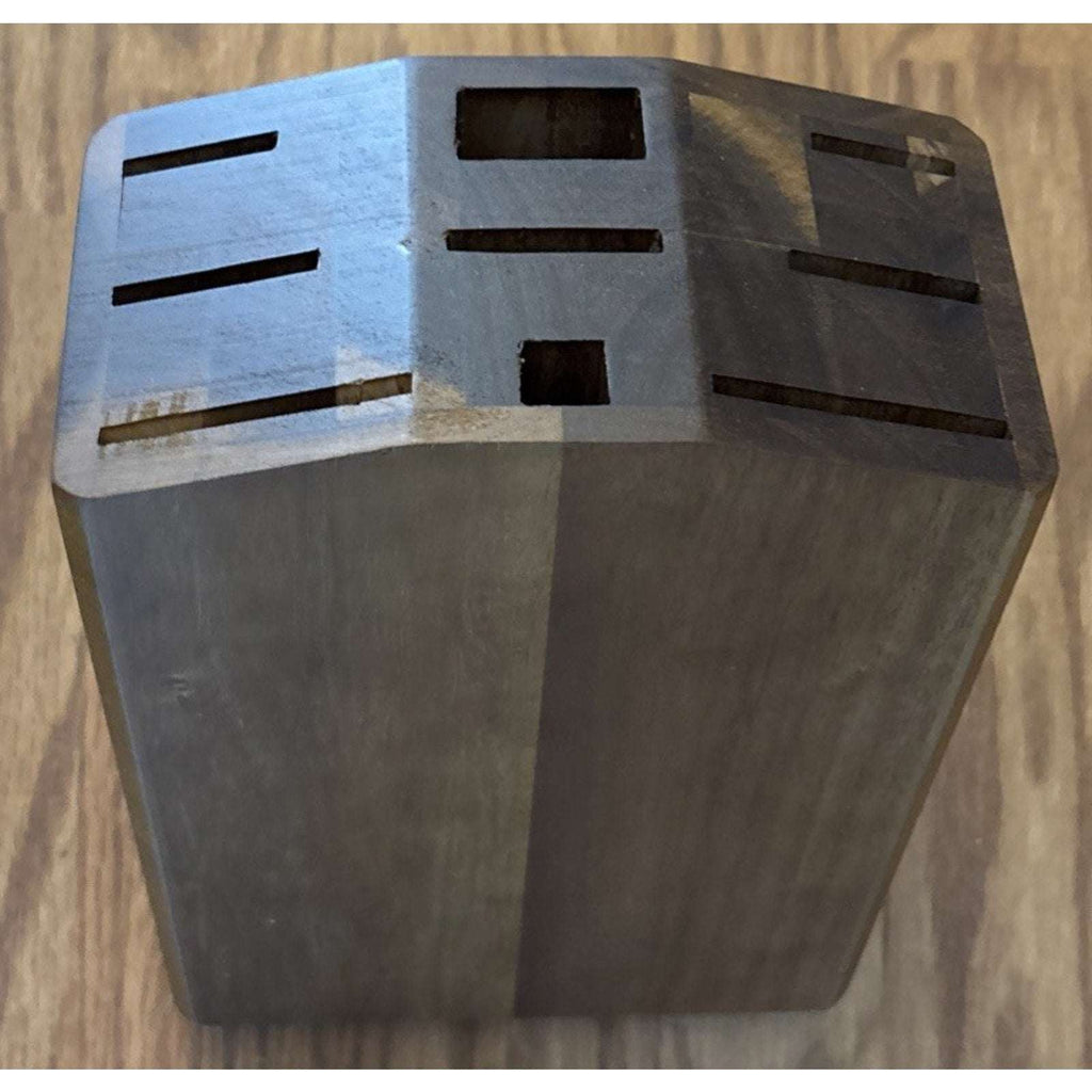 ENOKING Acacia Wood 15-Slot Universal Knife Block Knife Holder