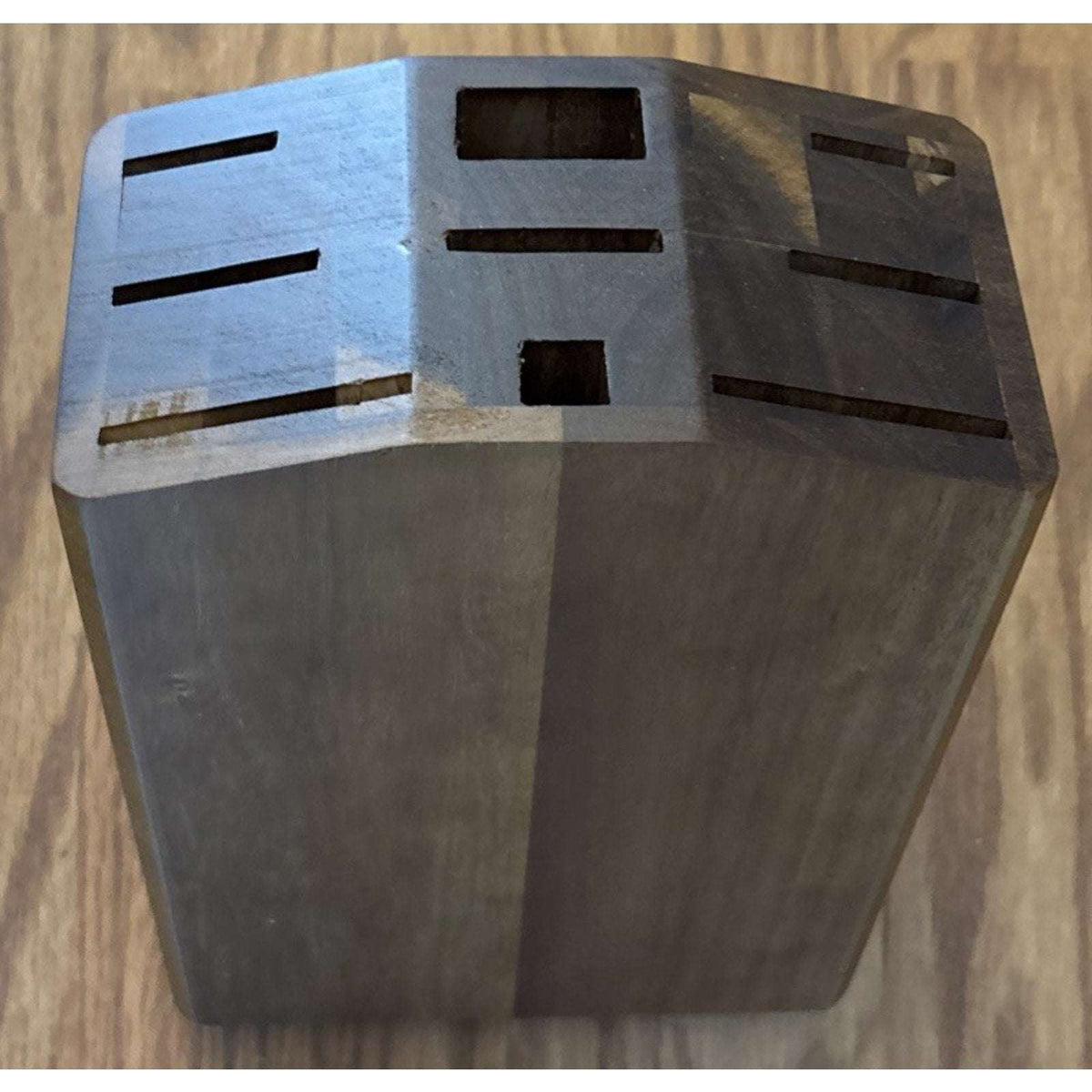 ENOKING Acacia Wood 15-Slot Universal Knife Block Knife Holder