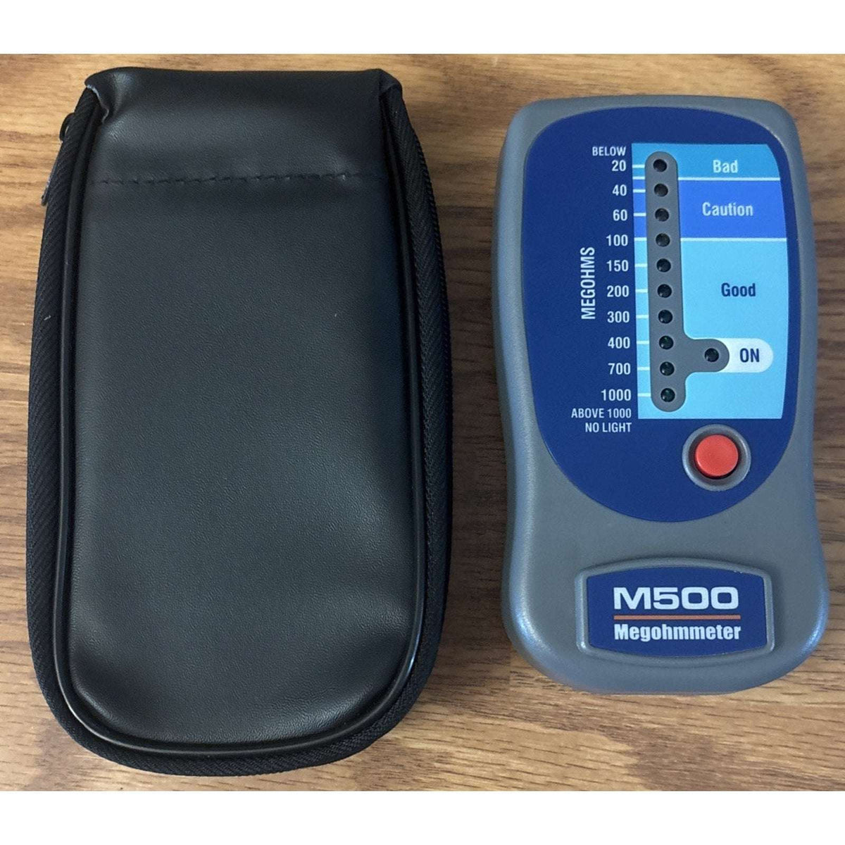 M500 Megohmmeter HVAC Insulation Resistance Testing Up to 1000 Megohms for Supco