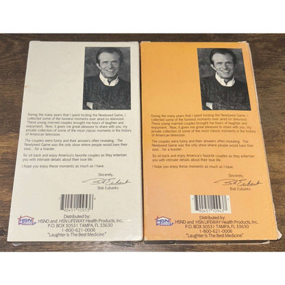 The Newlywed Game The Lost Episodes VHS OOP Rare Classic Moments Vol1 Bob Eubank