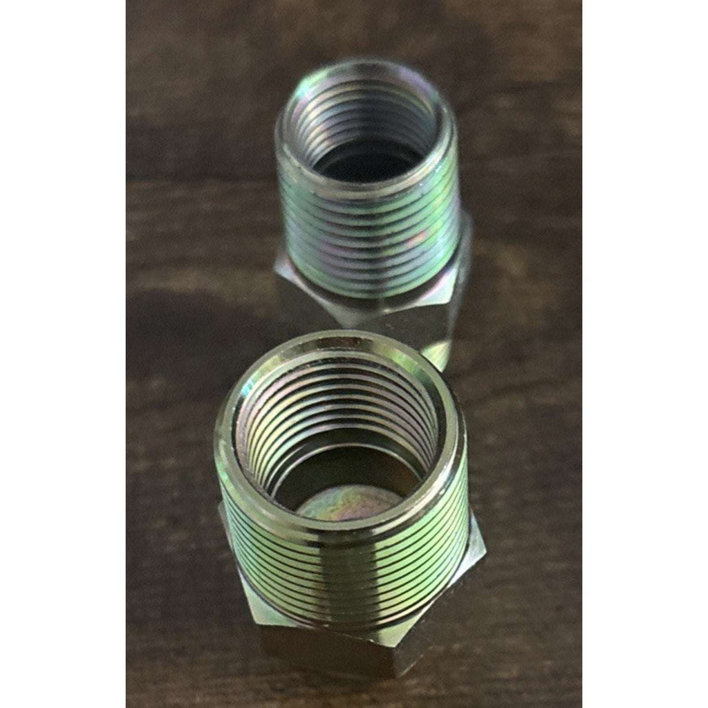 PROCURU 1/2'' OD x 24'' EZ-FUID Gas Connector w/ 1/2'' MIP x 3/4'' MIP Adapters