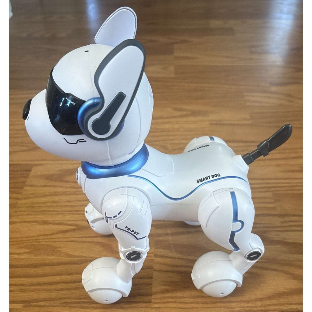 Interactive Programable Smart Robot Dog Rechargeable Voice Guard Mode Imitation