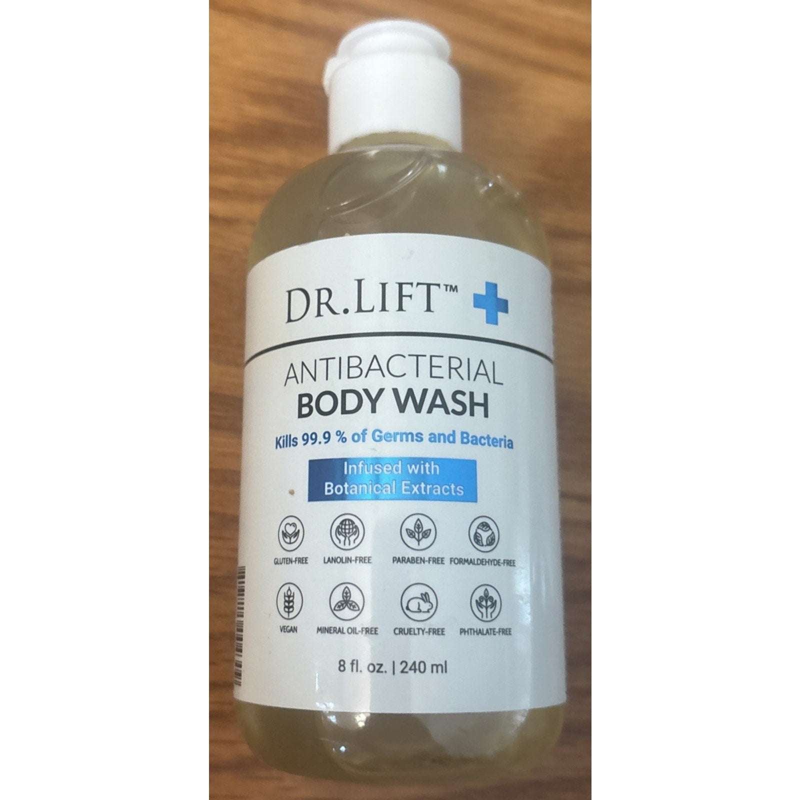 DR. LIFT Antibacterial Hydrating Body Wash, Refreshing Shower & Bath Cleanser