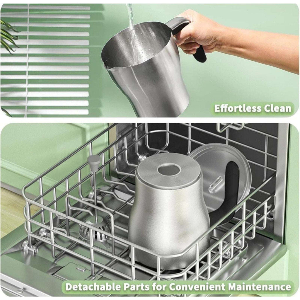 Maestri House DualFro 600 Milk Steamer Frother w Variable Temp & Froth Thickness