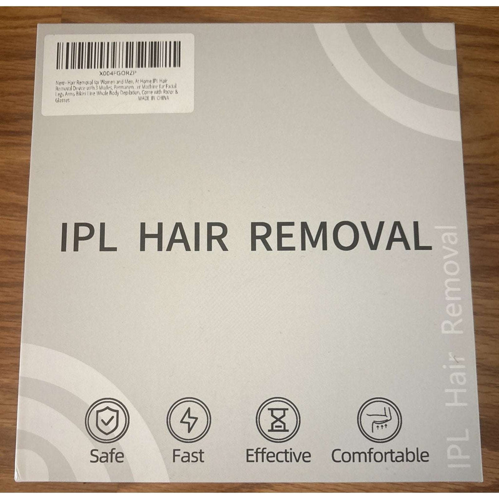 IPL Hair Removal Device with 3 Modes, Permanent Hair Remover Machine - NEW