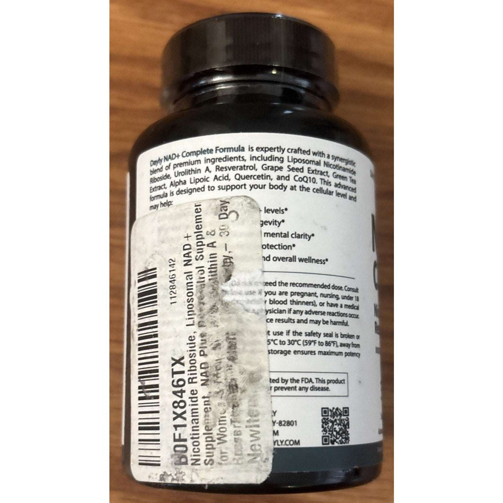 Dayly NAD+ 3230mg Nicotinamide Riboside NAD Resveratrol Supplement 1-Pack 30 Ct