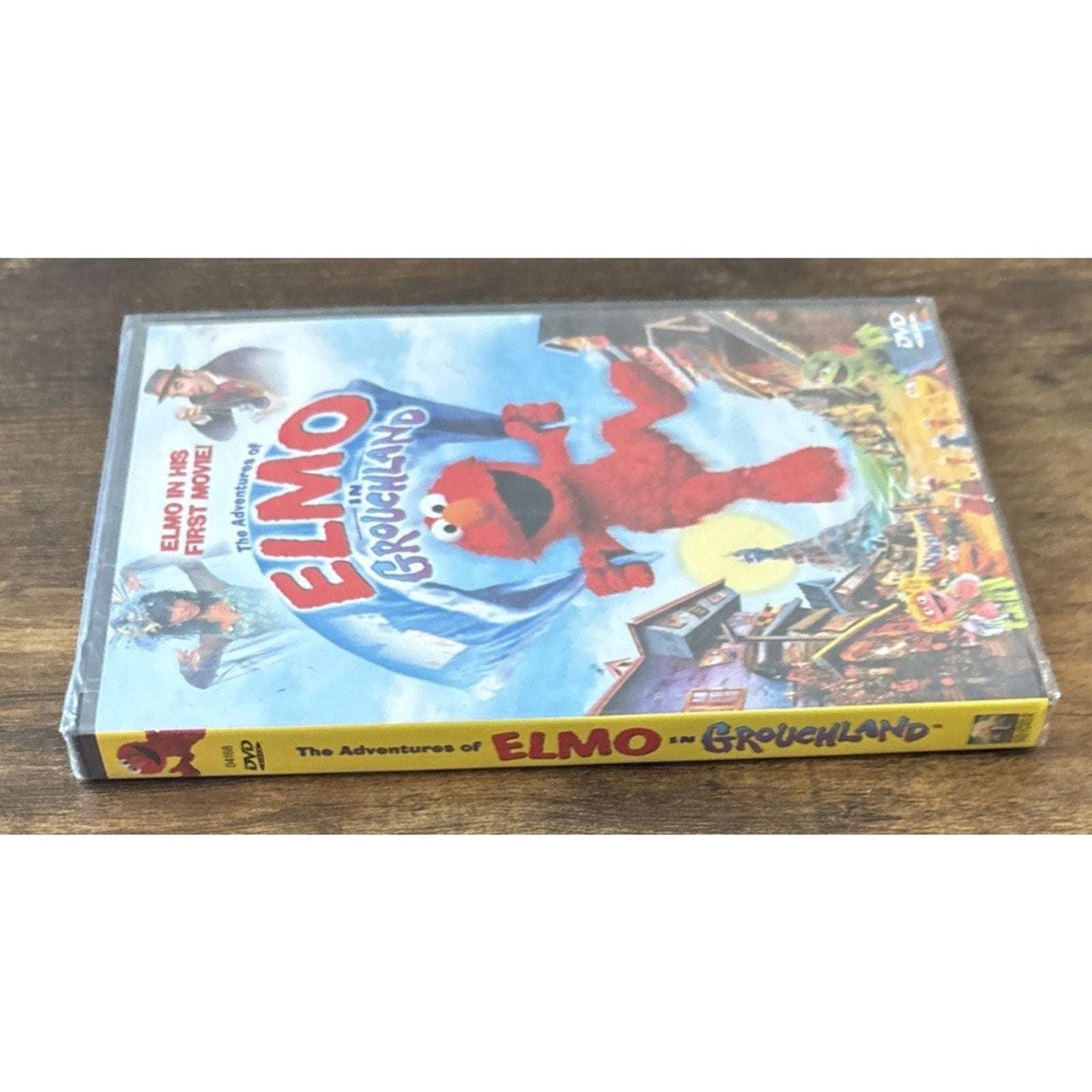 SESAME STREET ADVENTURES OF ELMO IN GROUCHLAND (DVD, 1999) NEW