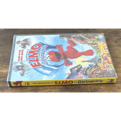 SESAME STREET ADVENTURES OF ELMO IN GROUCHLAND (DVD, 1999) NEW