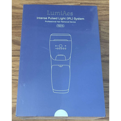 LumiAes IPL Laser Hair Removal Device, Ice-Cooling & Smart Skin Tone Recognition