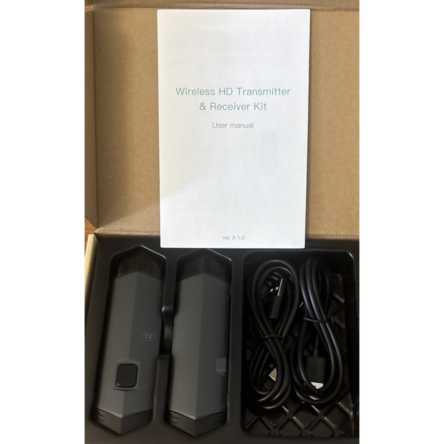 Wireless HD Transmitter & Receiver Kit G79-TX G79-RX Multi-Device Mirroring