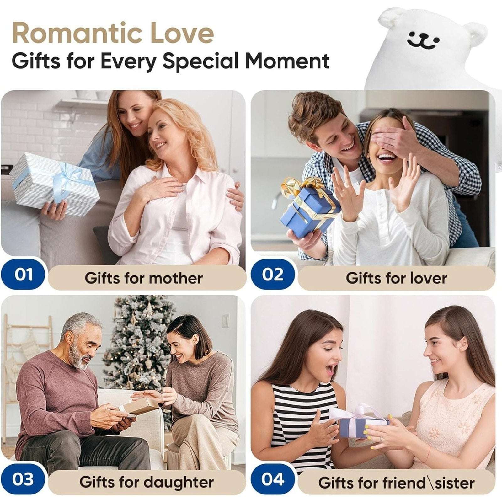 SOFT PUPPY BUDDY Heated 3-Speed Massager Timer, Rechargeable, Remote App Control