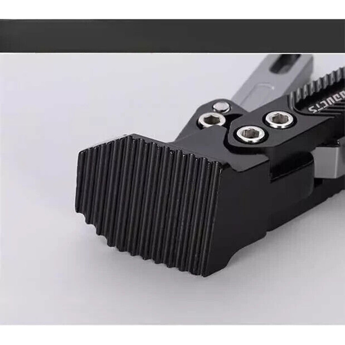 Motorcycle CNC Aluminum Alloy Kickstand Foot Side Support Adjustable READ