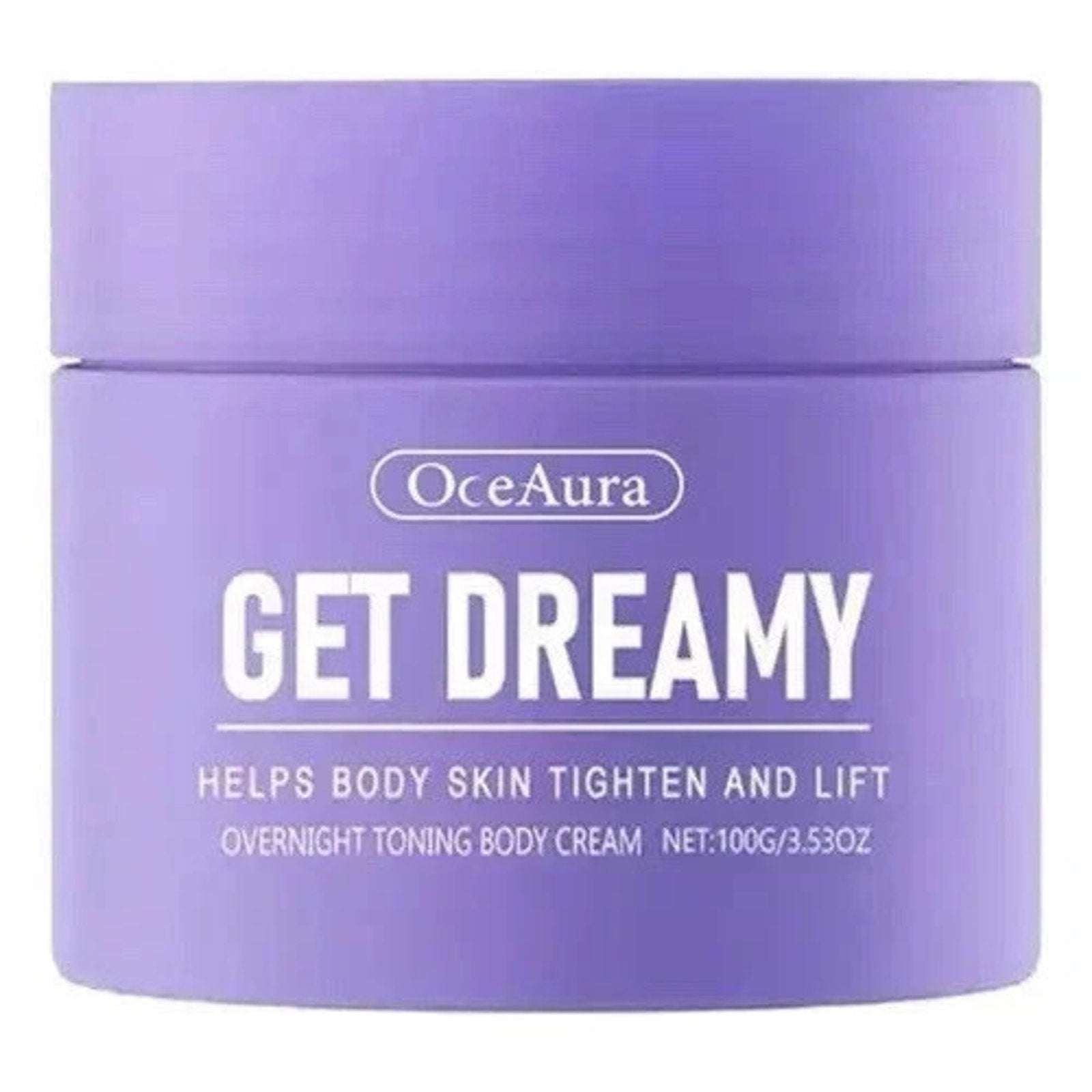 OceAura GET DREAMY Night Toning Body Whip Tighten and Lifting Cream 3.53oz