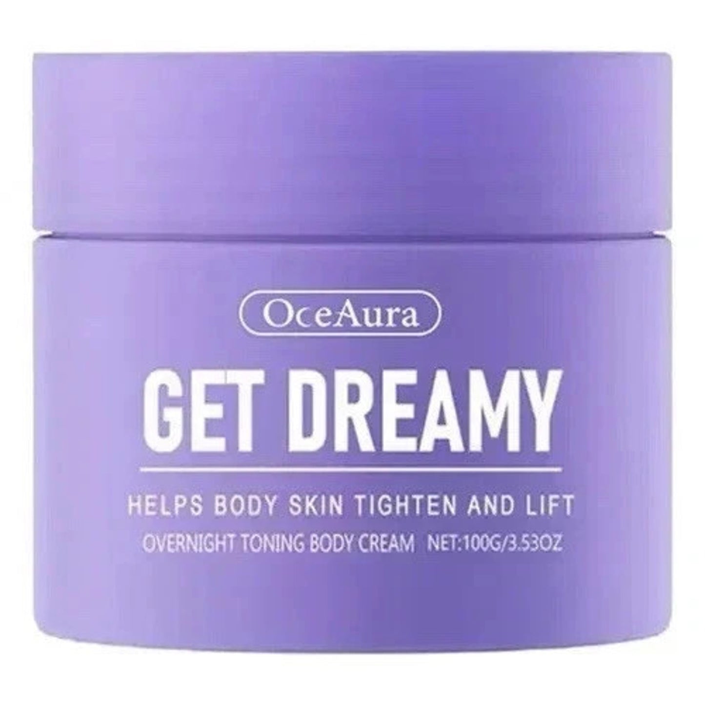 OceAura GET DREAMY Night Toning Body Whip Tighten and Lifting Cream 3.53oz