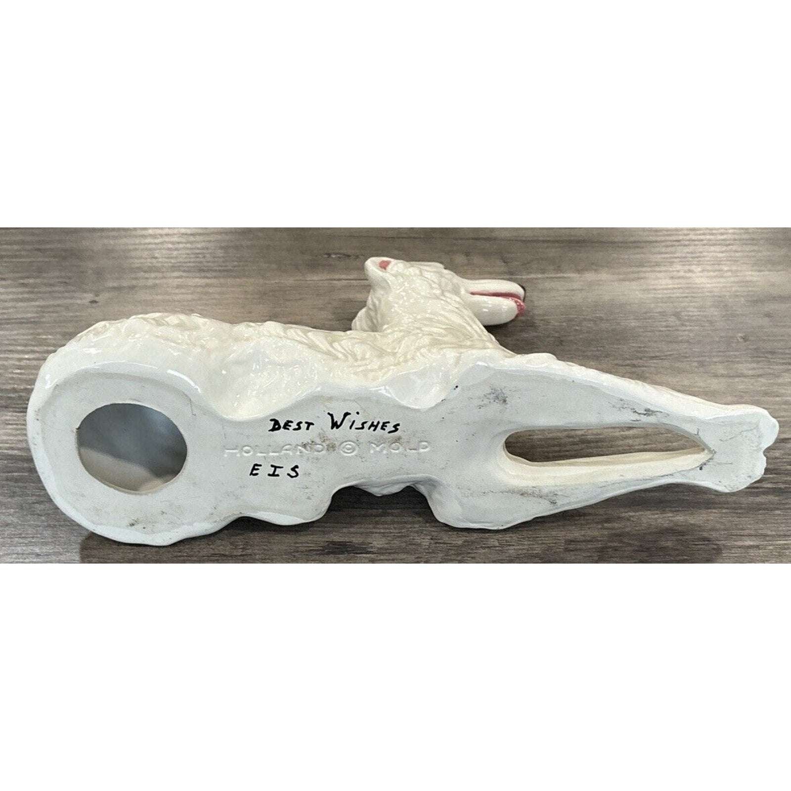 1960 Holland Mold Vintage Hand-Painted Ceramic Large Borzoi Russian Wolfhound