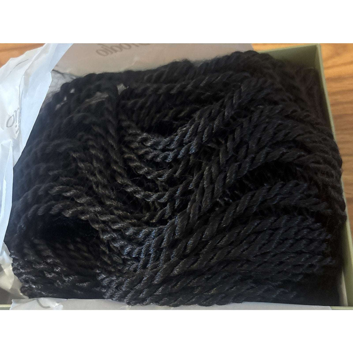Full Lace Micro Twist Braided Knotless Wig Veralux 200% Density 30 inch Black