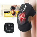 Cordless Knee Massager 3 Vibration Modes 3 Heating Levels 660nm/850nm Red Light