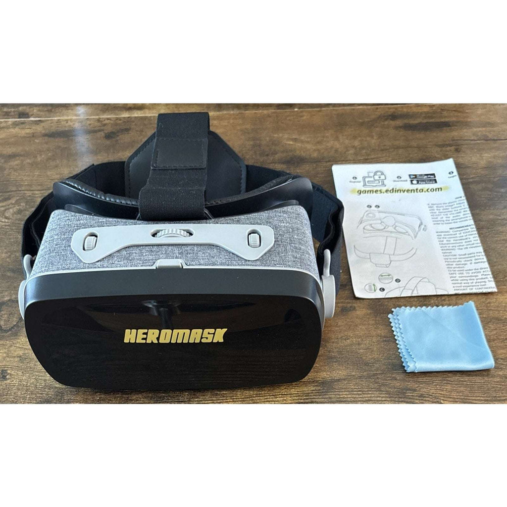 HEROMASK VR Headset Math Mathematics Educational Games for 5+ years