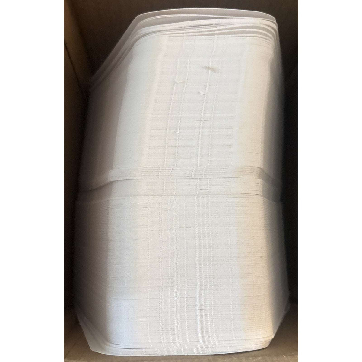 New Southern Champion Tray 1480 Paperboard White Pizza Slice Wedge (Case of 500)