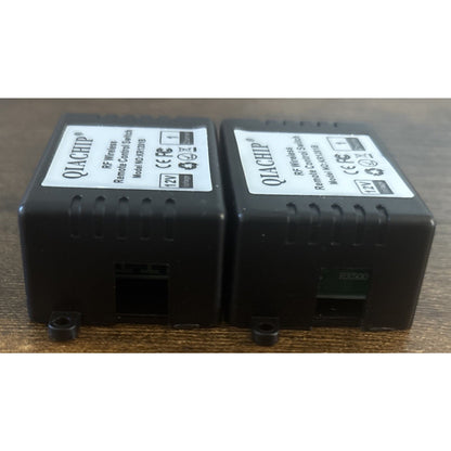 12V 1CH 433Mhz RF Remote Relay Switch Momentary Toggle Doors/Lights 2 Relays