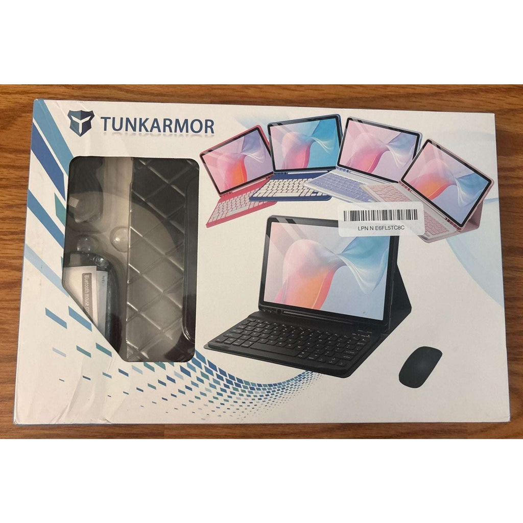TUNKARMOR iPad 11th Gen A16 2025/2022 10th Gen Case, Magnetic Keyboard & Mouse