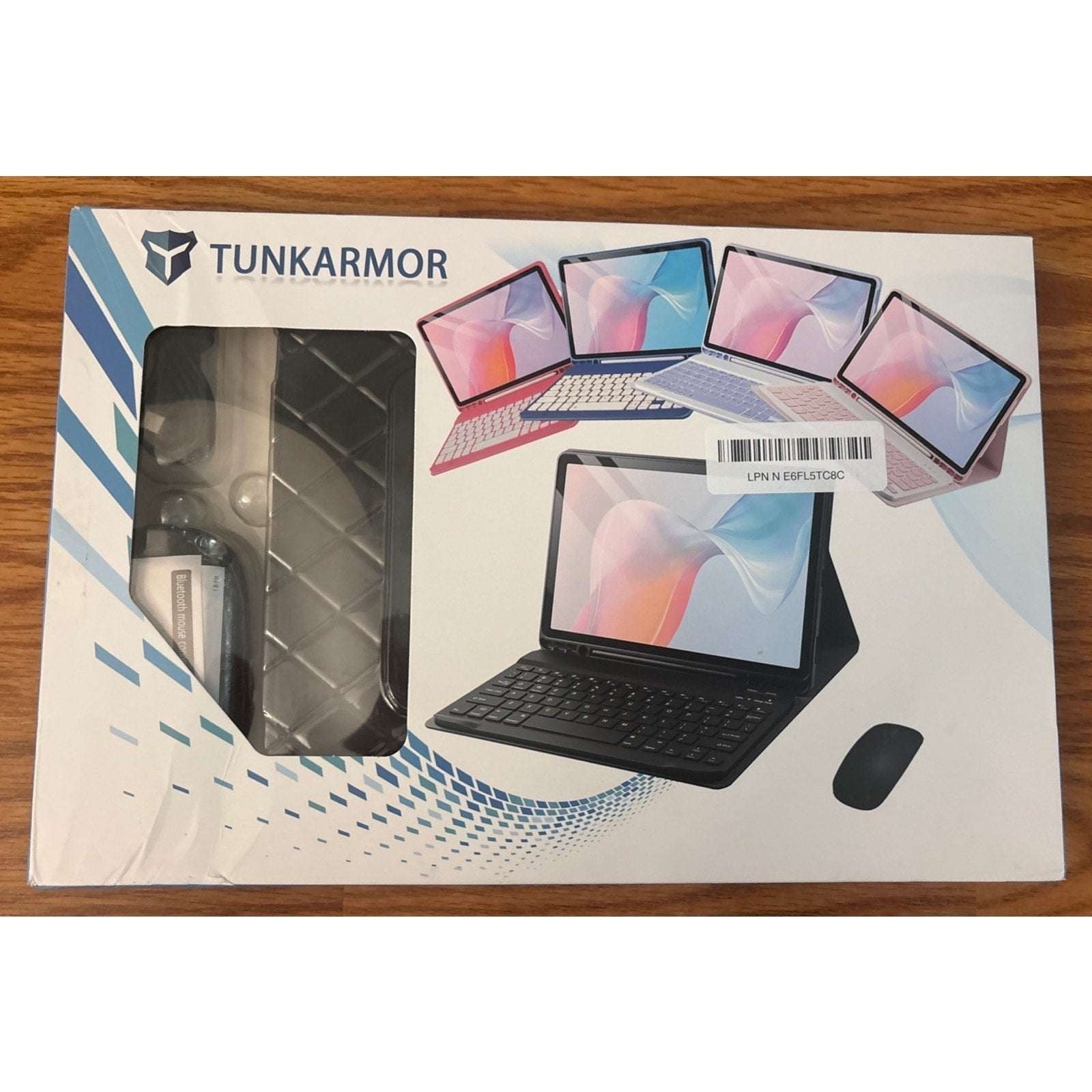 TUNKARMOR iPad 11th Gen A16 2025/2022 10th Gen Case, Magnetic Keyboard & Mouse