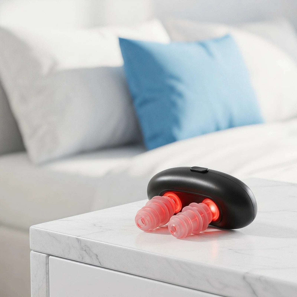Red Light Nasal Therapy Device, 3 Modes Rechargeable for Dry Nose, Colds & Sinus