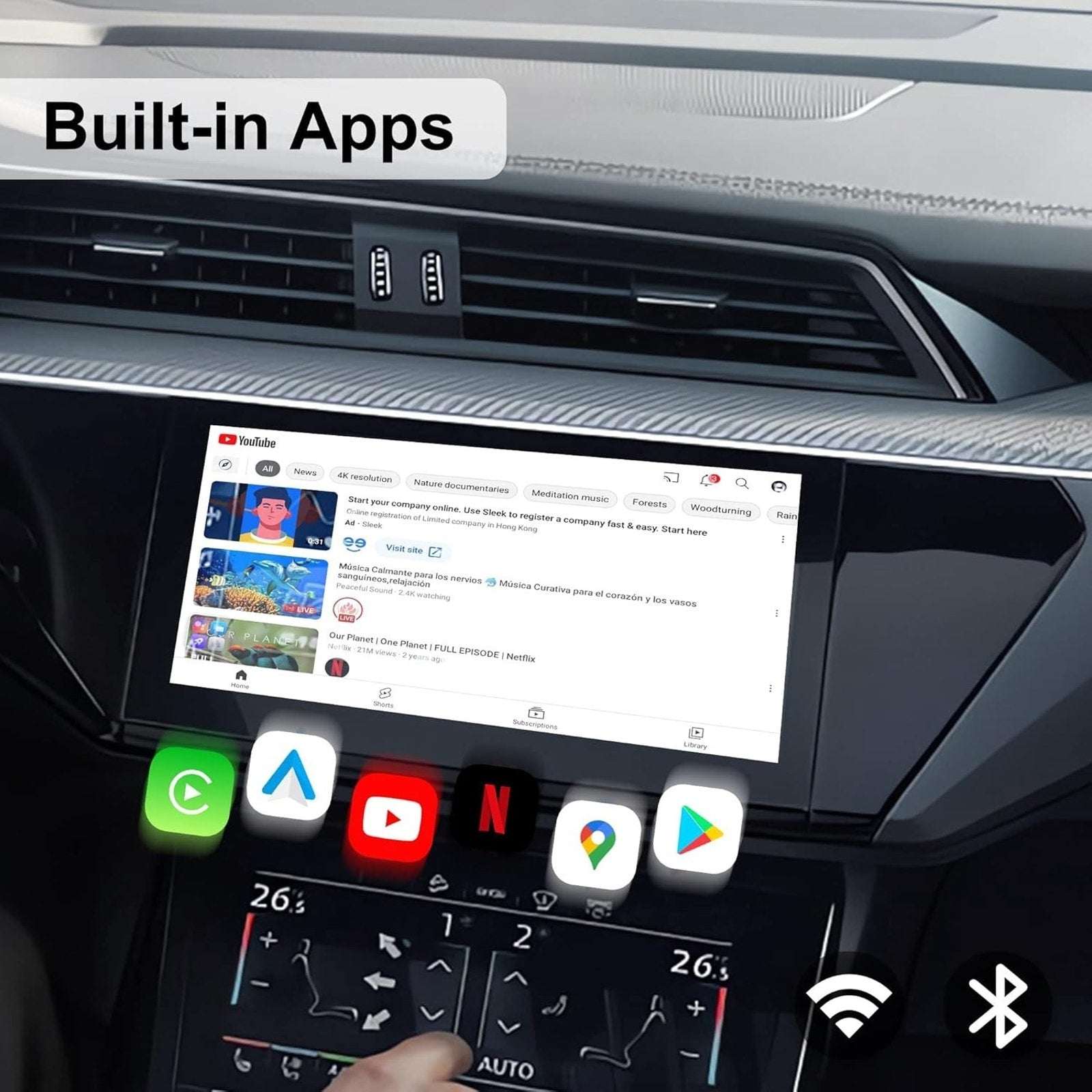 MMB MAX 2.0 Universal Android 10.0 CarPlay 5G 8-Core Multimedia Video AI Box