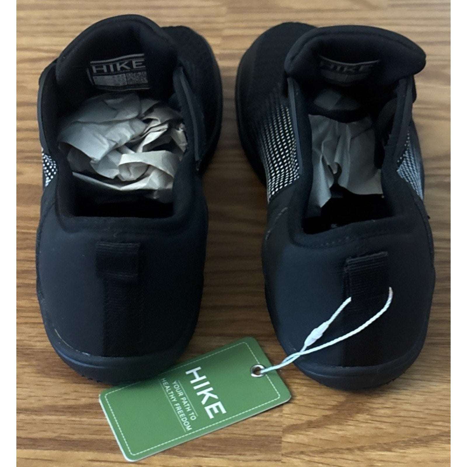 HIKE HF STRIDE Barefoot Shoes Black 8-8.5 US W