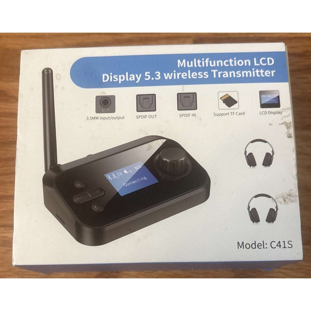 Bluetooth 5.3 Transmitter Receiver For TV Home Stereo Long Range Audio Adapter