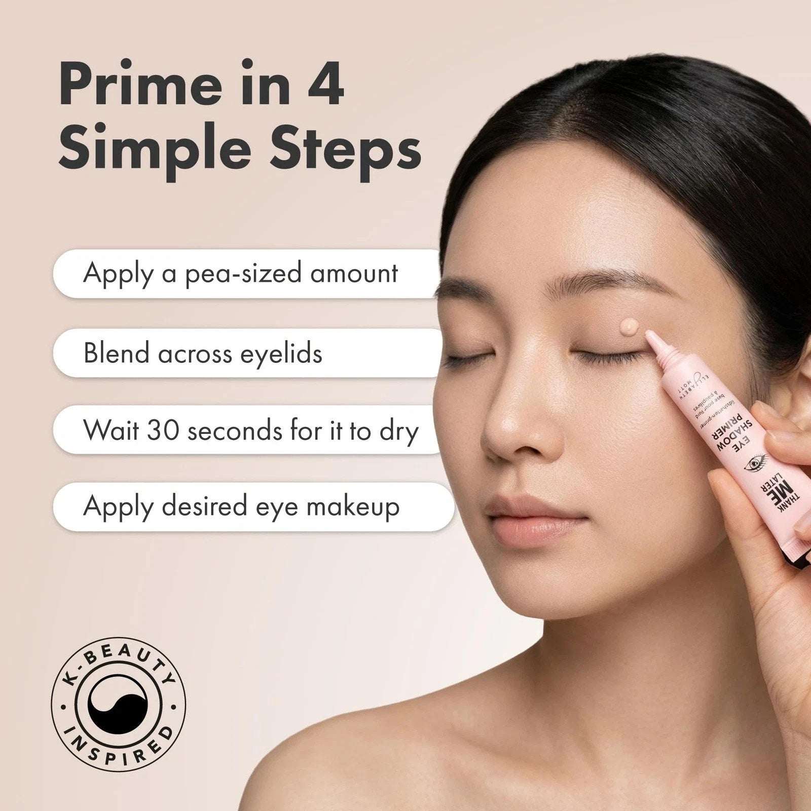 Thank Me Later Eye Primer - Long-Lasting, Eyeshadow Primer Base for Oily Lids