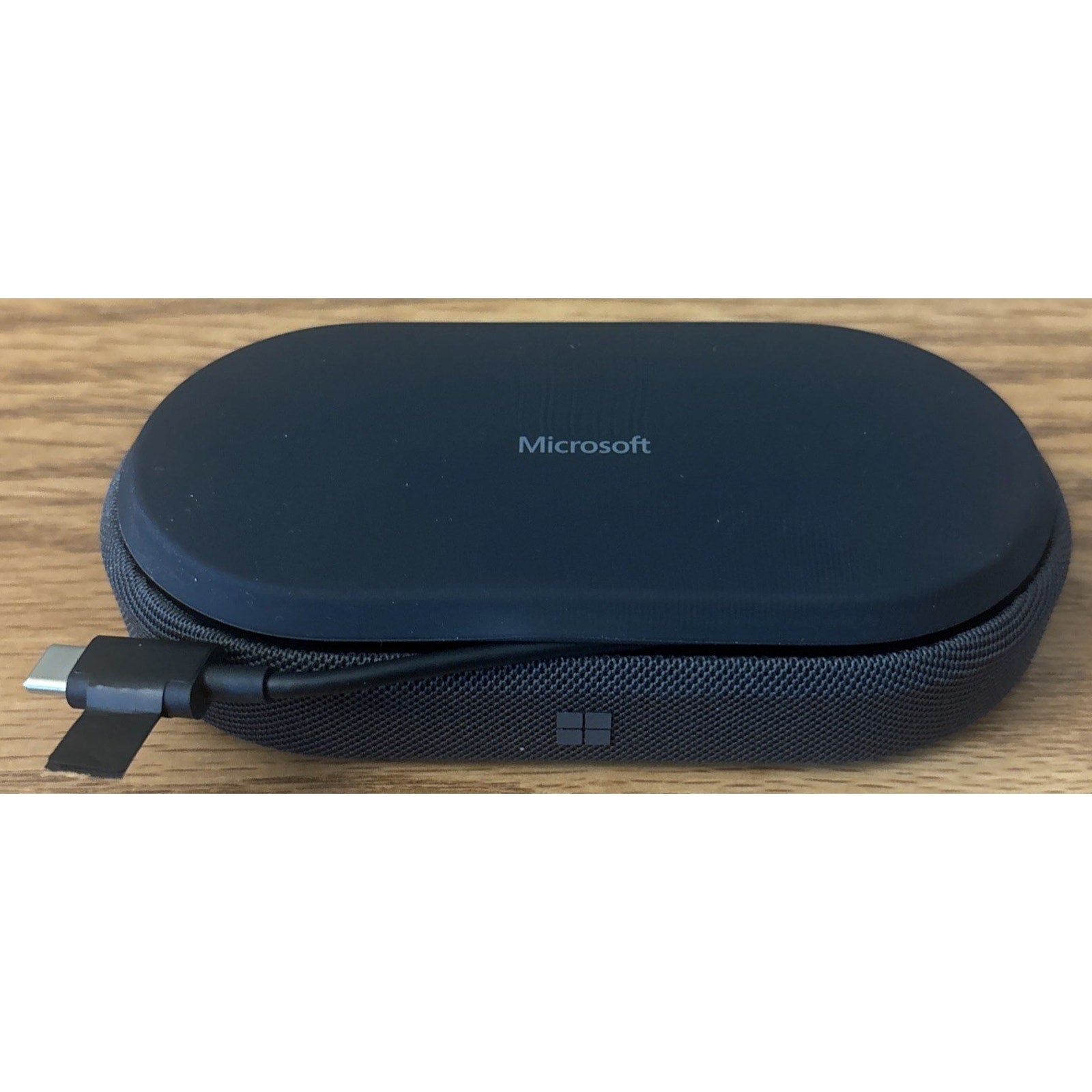 Microsoft - Modern USB-C Speaker 2- Way Compact Stereo Speaker, Call Controls
