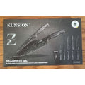 Culinary Knife Set KUNSION KS-6620 Non Stick, Anti-Slip ZEP-LINE 6 Piece Set