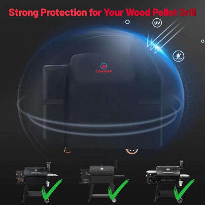 Comnova Grill Cover for Pit Boss 820-850 Z Grill 700 Premium Wood Pellet Smoker
