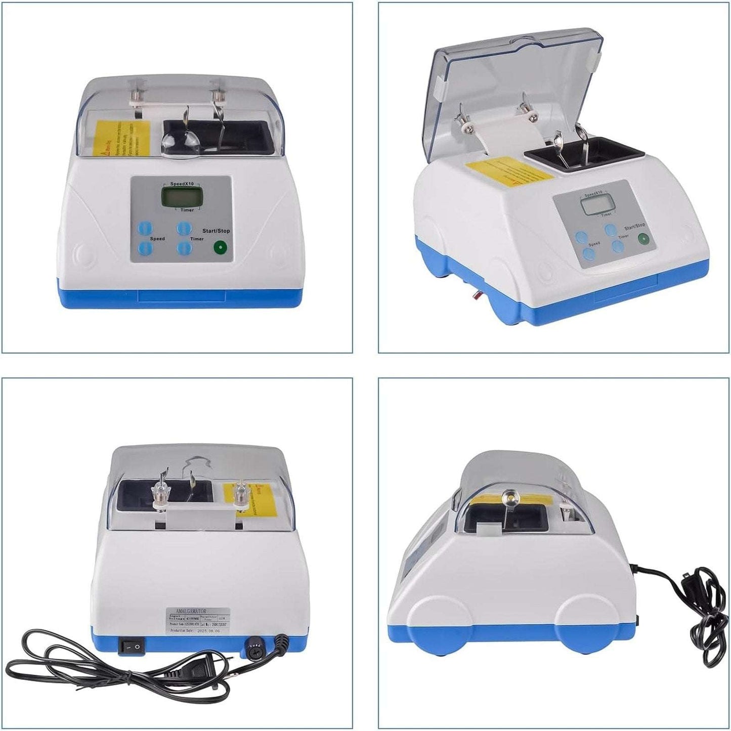 Dental Lab Digital Amalgamator High Speed Electric Capsule Mixer 2800-5000Rpm G8