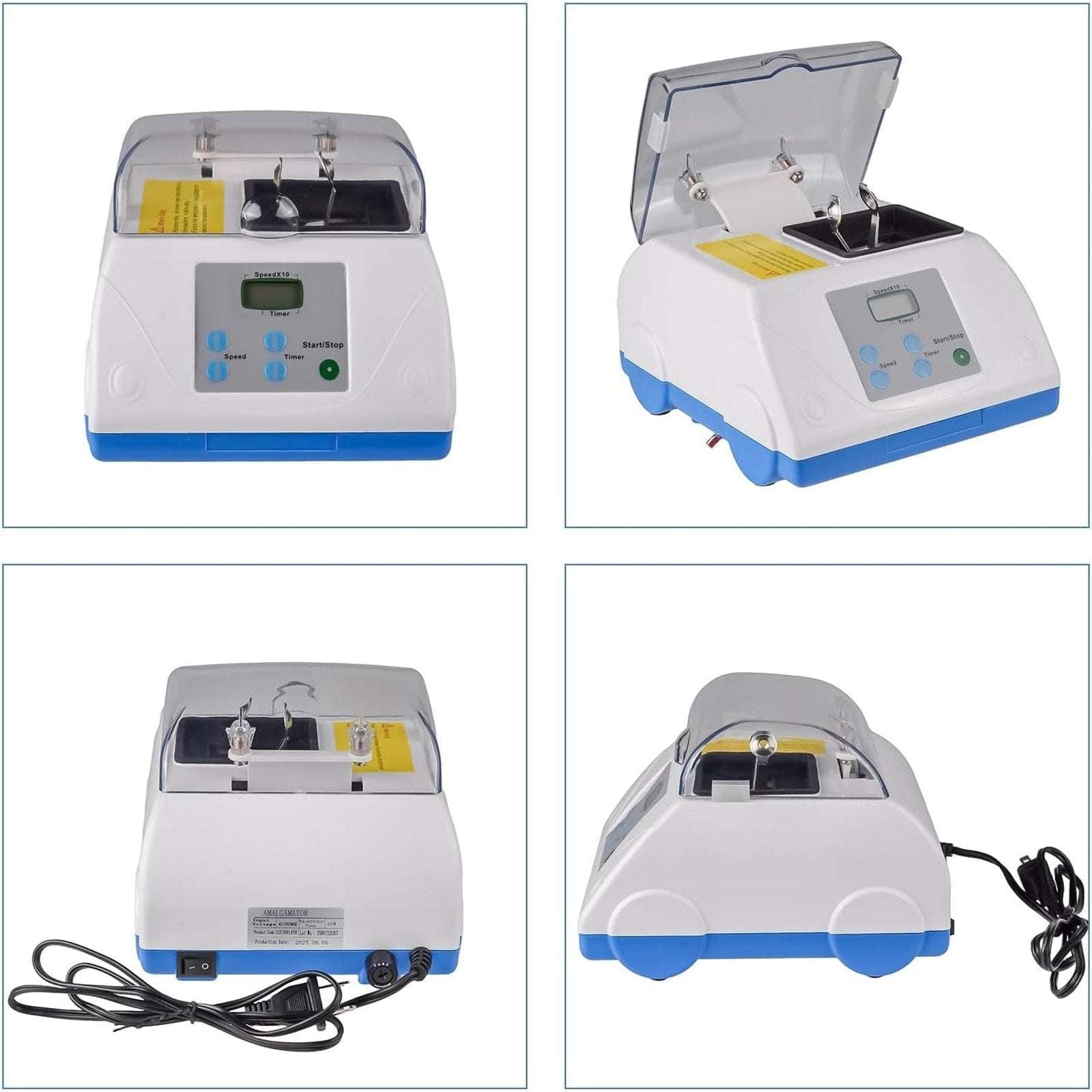 Dental Lab Digital Amalgamator High Speed Electric Capsule Mixer 2800-5000Rpm G8